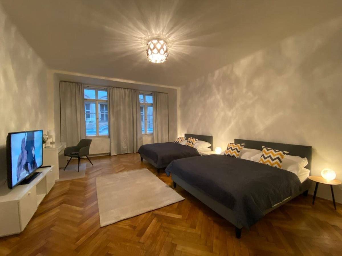 Spacious Apartment On Wenceslas Square براغ المظهر الخارجي الصورة